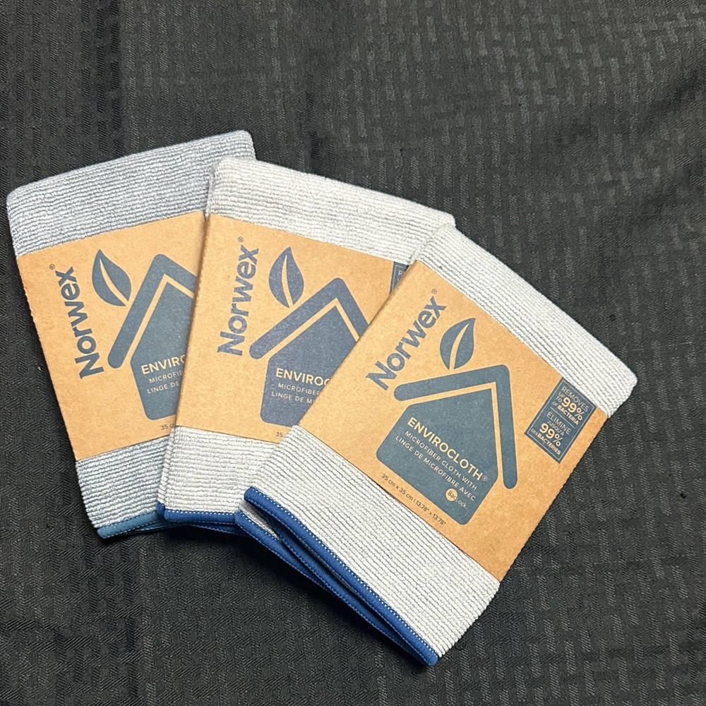 Norwex Envirocloth in Blue and Gray